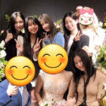 TWICE 成員和全昭彌被發現參加了JYPE工作人員的婚禮，美照曝光~