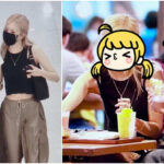 【影片】粉絲們在仁川機場拍到 BLACKPINK 的 Lisa 和 Rosé 的最真實時刻，倆人享用美食和逛精品店