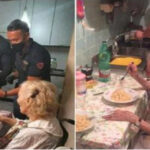 餓到受不了，87歲獨居奶奶報警叫警察來煮飯，警察不生氣接著直奔奶奶家，網友讚爆